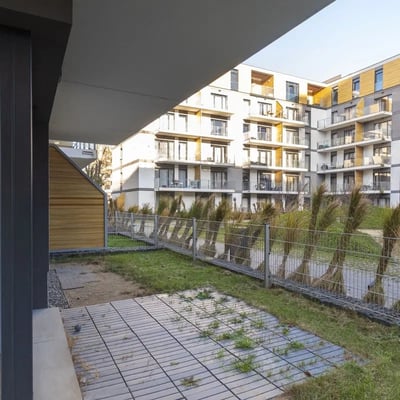 Alquiler de un luminoso apartamento amueblado de 2 habitaciones, 39 m², Stare Miasto, Cracovia, Polonia